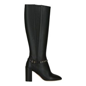 Ferragamo Triba Leather Knee-High Boots - NWT